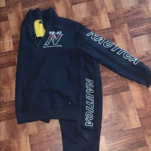 Nautica Half Zip Sweatsuit